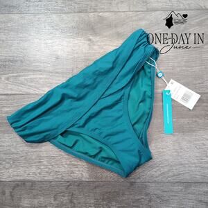 Bleu Rod Beattie Fold Over Bikini Bottom Size 8